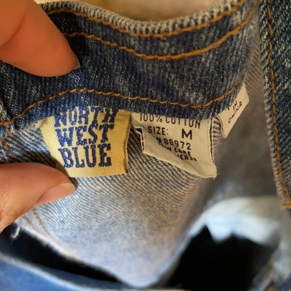 Vintage North Blue West Carpenter Denim Overalls - Picture 6 of 11